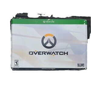Overwatch Collector's Edition Xbox One Xb1 Blizzard W/ Statue And Book NOB